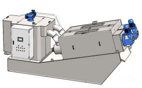 DL402叠螺污泥脱水机3d图纸合集的封面图
