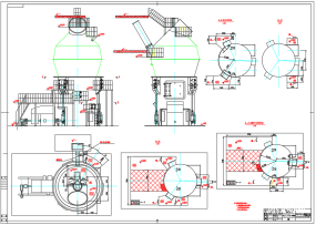 立式辊磨机图纸合集的封面图