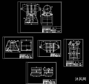 硬脂酸硫代氢基甲酸盐混料机图纸合集的封面图