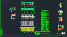 凉水塔环保设备 图纸合集的封面图