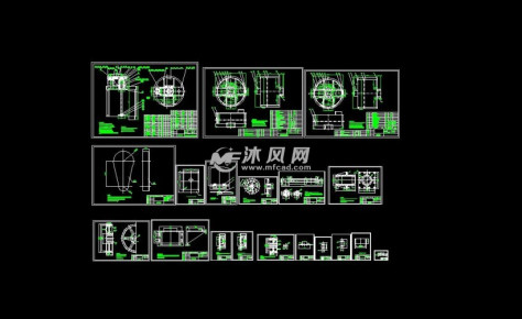 450刀面直径的转搅机预览的图纸预览图