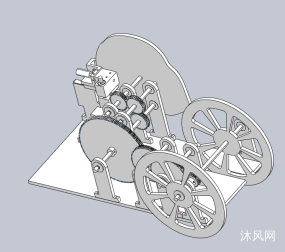 无碳凸轮小车图纸合集的封面图