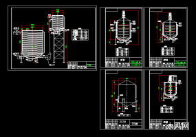 水箱和搅拌罐图纸合集的封面图