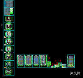 12层高层酒店建筑施工图纸图纸合集的封面图