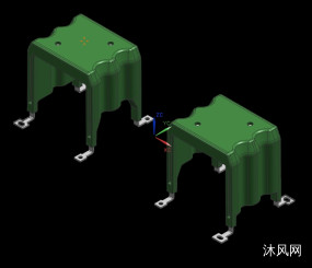 音箱线圈固定盖模具图纸合集的封面图