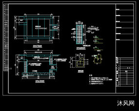 市政排水沉砂池做法详图图纸合集的封面图