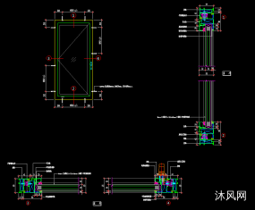 建筑工程-高层房屋建筑窗户设计图图纸合集的封面图