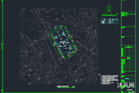 某地宗祠修缮项目建筑设计施工图_图纸合集的封面图