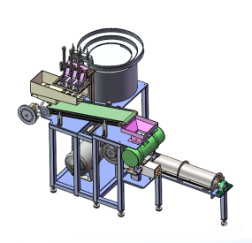 腰果破壳烘干分级机三维图纸合集的封面图