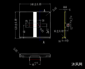 阅读架主板注塑模具CAD图纸合集的封面图