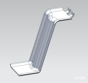 高压防护支架折弯一模具图纸合集的封面图