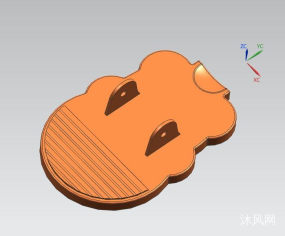 夹片注塑模具三维图纸合集的封面图