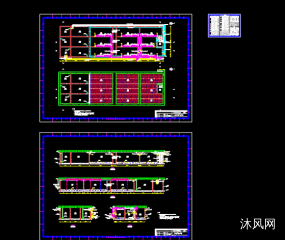 生化池管线平立面图图纸合集的封面图