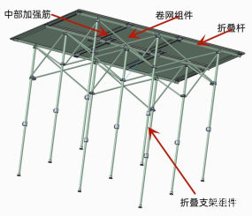 中型无人机特殊地形折叠起降平台图纸合集的封面图