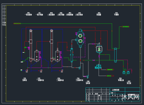 三效蒸发器流程图图纸合集的封面图