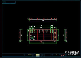 崇明项目阳台板模具机械加工图图纸合集的封面图