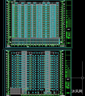 某地商住楼建筑施工设计图图纸合集的封面图