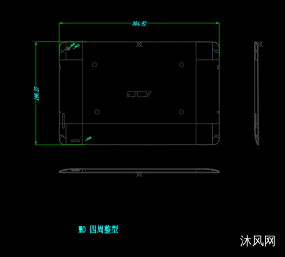 平板电脑四周整形模具设计图图纸合集的封面图