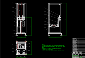 齿轮联动升降机CAD图纸合集的封面图