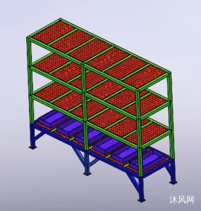 车间仓库货物架图纸合集的封面图