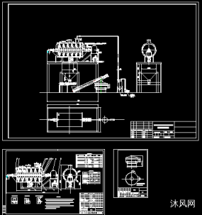 基因工程药物粉剂混合机图纸合集的封面图