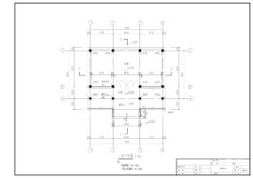 木结构 五爷庙-建筑_t7图纸合集的封面图