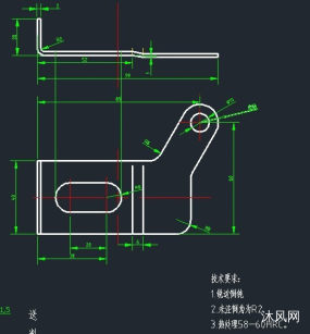 摩托车尾架固定座冲压模具设计图纸合集的封面图