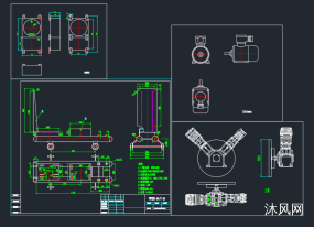 VWY-移动式普通型防爆氧气增压机图纸合集的封面图
