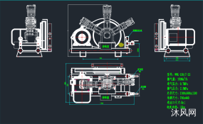 WWK-撬装普通式空气增压机图纸合集的封面图