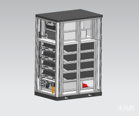 仿阳光电源-215液冷电池储能一体机柜图纸合集的封面图