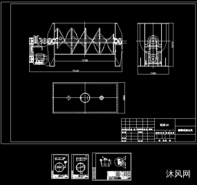 精细化工颜料混料机图纸合集的封面图