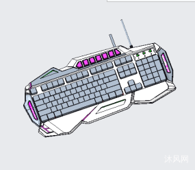 游戏机械键盘图纸合集的封面图