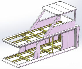 11.5米双层太空舱（3D模型+cad)图纸合集的封面图