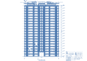 通安福地块住宅建筑外立面泛光图纸图纸合集的封面图