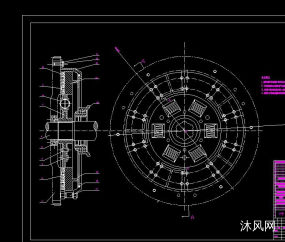 花轴轮减振器弹簧压蹄器图纸合集的封面图