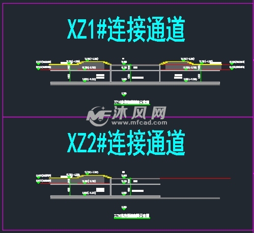 通道的图纸预览图