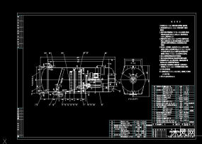 寒式液位耐压硫化罐总图图纸合集的封面图