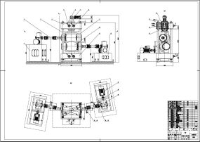 双斜辊矫直机CAD图图纸合集的封面图