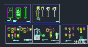 药企废水站柜体及箱体制作图图纸合集的封面图