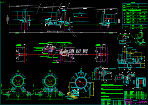 5x34m回转窑的图纸预览图