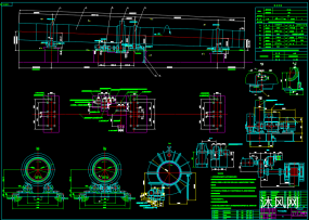 回转窑CAD图纸   5x34m图纸合集的封面图