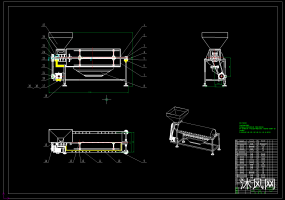 番茄打浆机cad图纸合集的封面图