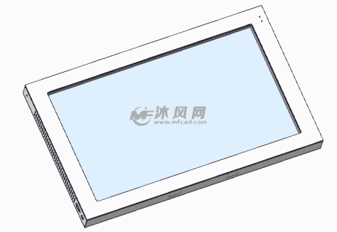 广告查询机正面主图的图纸预览图