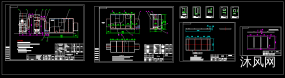 喷粉室及小旋风+脉冲滤芯粉末回收系统图纸合集的封面图