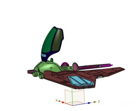 绝地武士反重力引擎单人飞船图纸合集的封面图