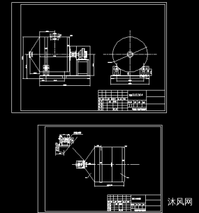 转动混料机6000升图纸合集的封面图