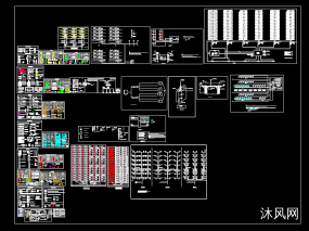 弱电智能化图库系统图块CAD图纸