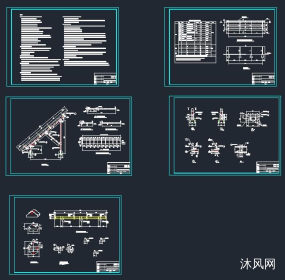 光伏支架图纸设计