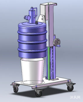 黄油注油器模型