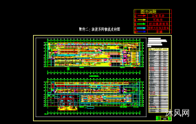 大型汽车涂装车间平面布置图图纸合集的封面图